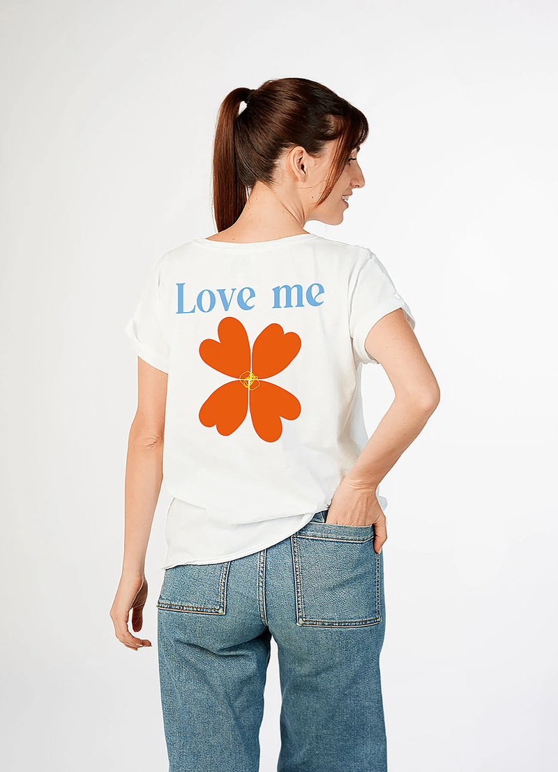 PRE-VENTA | Dear Tee · Polera “Love Me” | 100% algodón orgánico