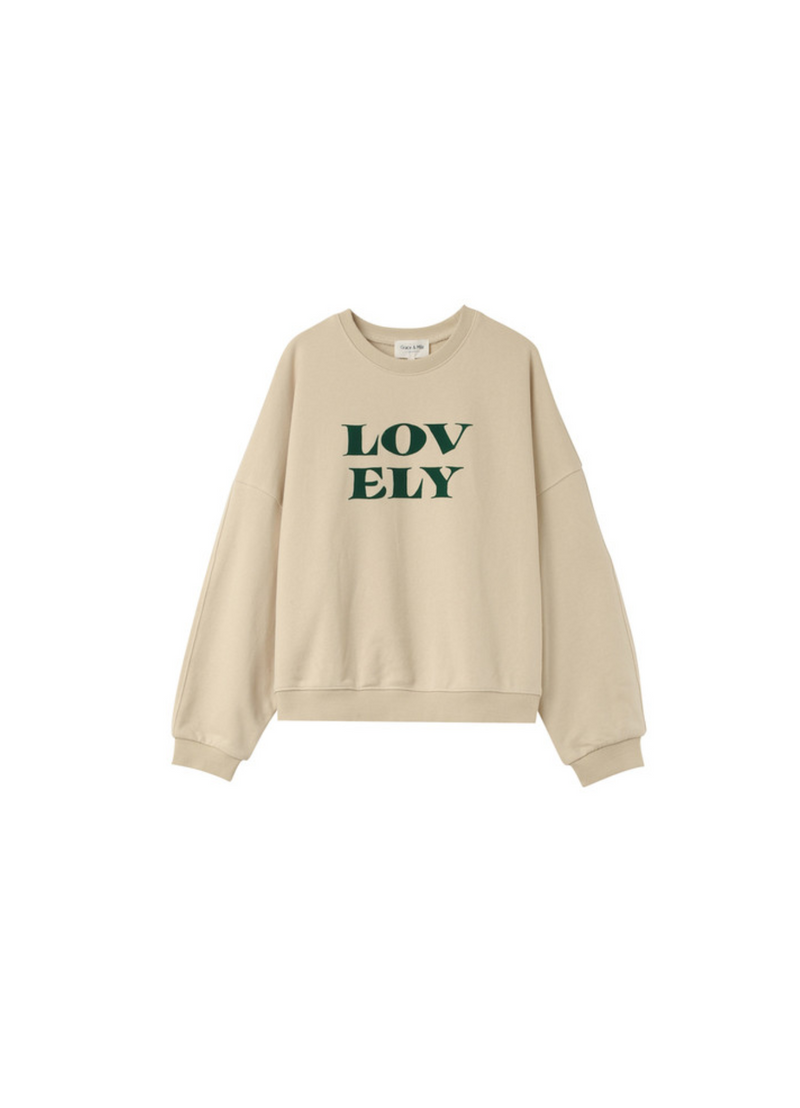 SWEATSHIRT NIGEL BEIGE