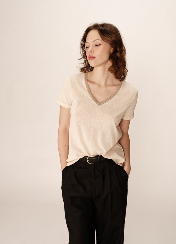 TEESHIRT GRACE BEIGE