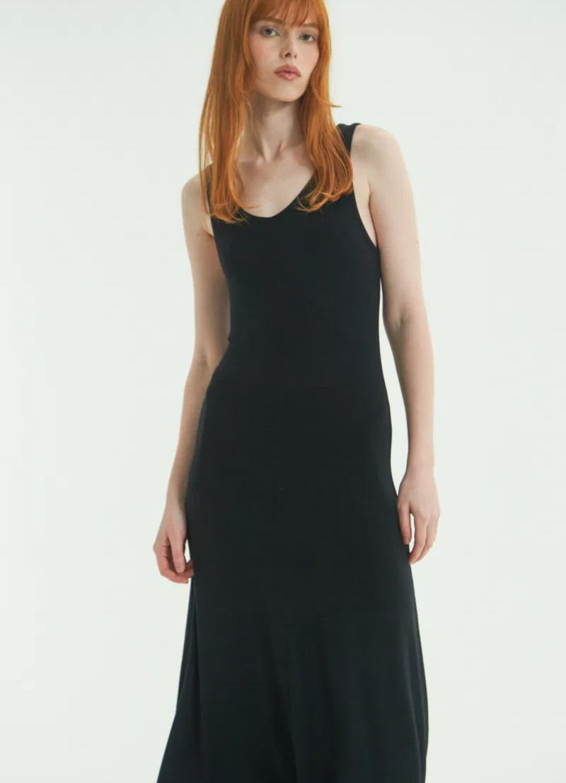 Vestido MIDI SANDY NEGRO