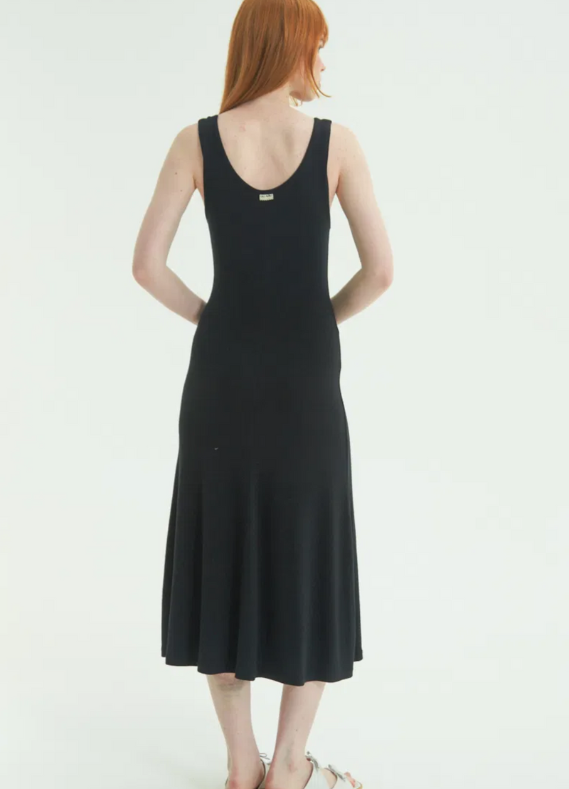 Vestido MIDI SANDY NEGRO